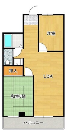 山川マンションの物件間取画像